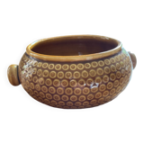 Set of 5 soup bowls Gien 70s