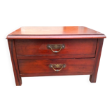 Small low cabinet for sewing from the 1930s.