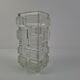 1969 Brickwork Pressed Glass Vase by Jiří Zejmon for Rudolfova Huť, Czechos