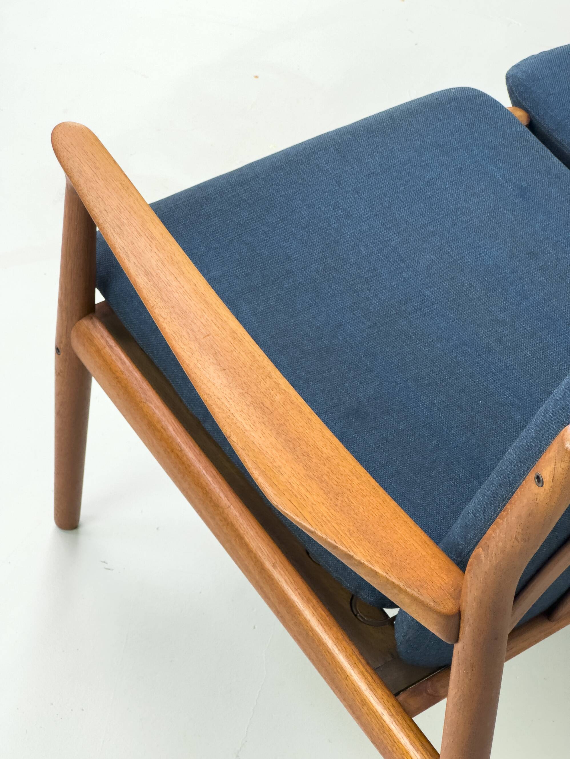 Danish Teak Lounge Sofa by Svend Aage Eriksen for Glostrup, 1960s