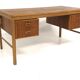 Scandinavian desk in teak and oak, Sweden, 1960