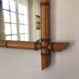 Bamboo barber mirror