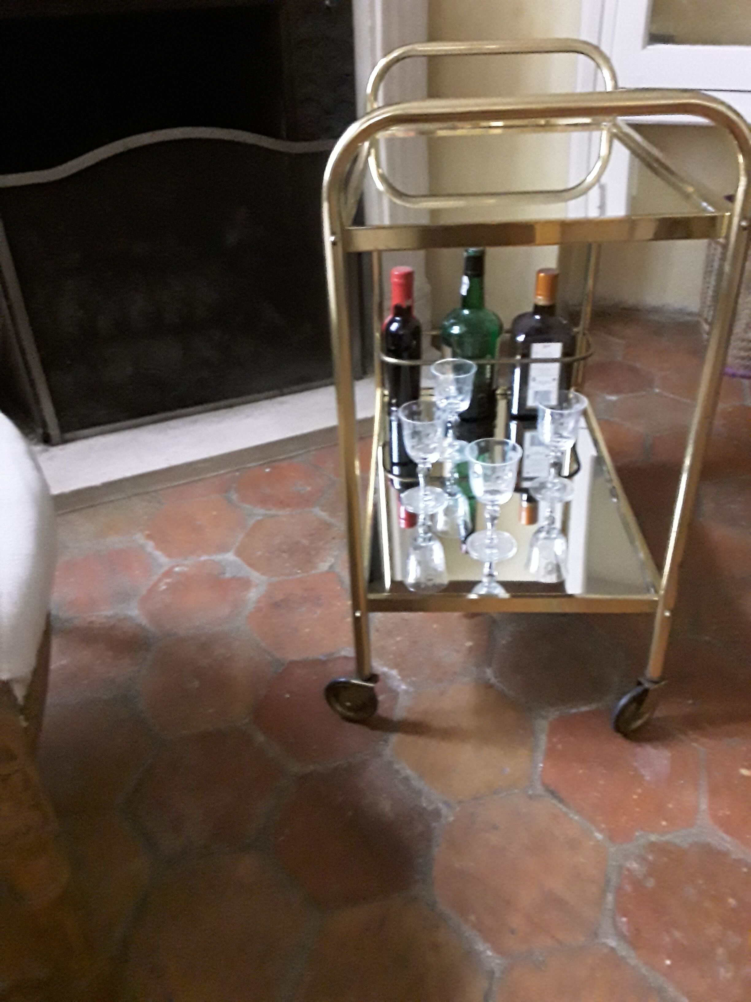 Vintage rolling dessert