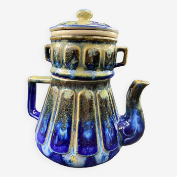 Early 20th century tea pot in Méténier type sandstone