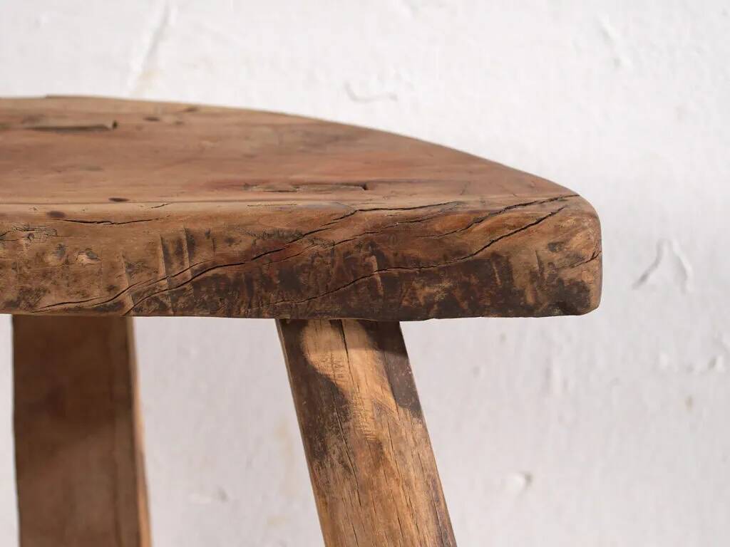 Ancient oriental stool (c.1900) #6