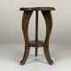 Arts & Crafts Japanese Hand Carved Side Table for Liberty London, 1905