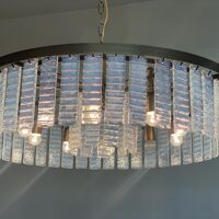Plafonnier « listelli » murano