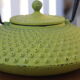 Old cast iron teapot
