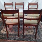 5 chaises style Louis Philippe