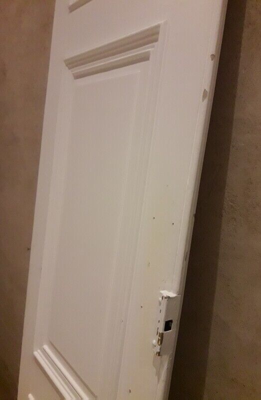 Communication door 69x243cm double-sided molded panel