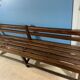 Vintage oak church pew 1940 /1950