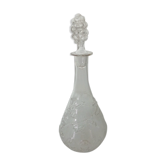 Carafe en verre moulé Art Nouveau