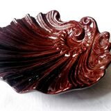 Shell cuts in roccoco earthenware