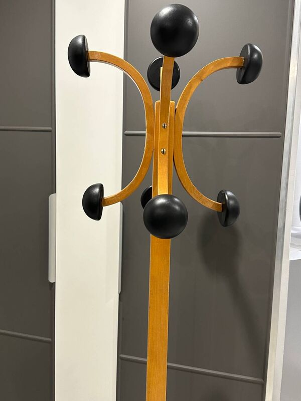 Porte manteau de Bistrot Français Stella vintage 1950