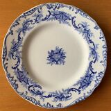 6 assiettes en faïence de B W M & Co