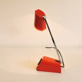 Danish Nordic Solar table or wall lamp in original red color