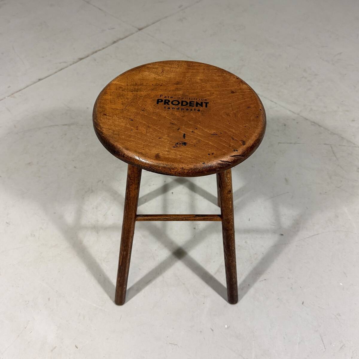 Prodent Toothpaste promotional wooden stool 1930’s