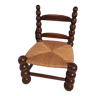 Petite chaise rustique ancienne chêne