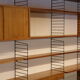 Birch system cabinet, designed by Nisse Strinning, manufactured by String in Denmark, 1950s