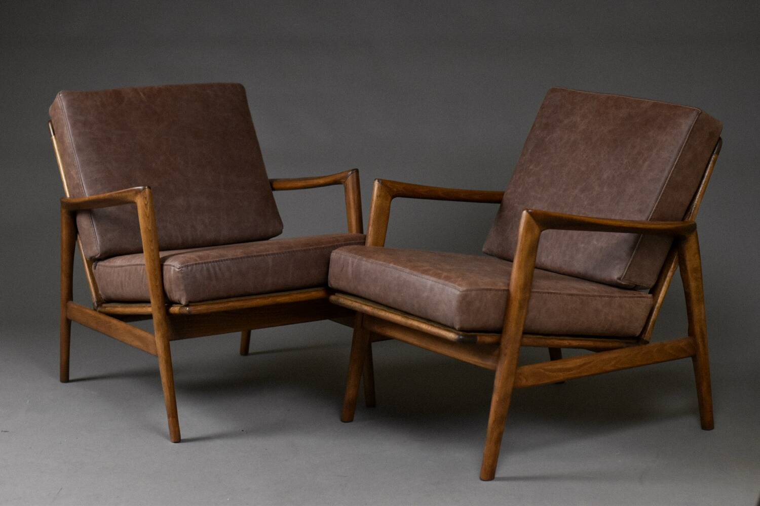 Stefan Armchairs from Swarzędzkie Fabryki Mebli, Poland, 1960s, Set of