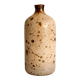 Vintage speckled stoneware vase