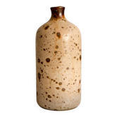 Vintage speckled stoneware vase