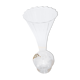 vase soliflor blows to the mouth