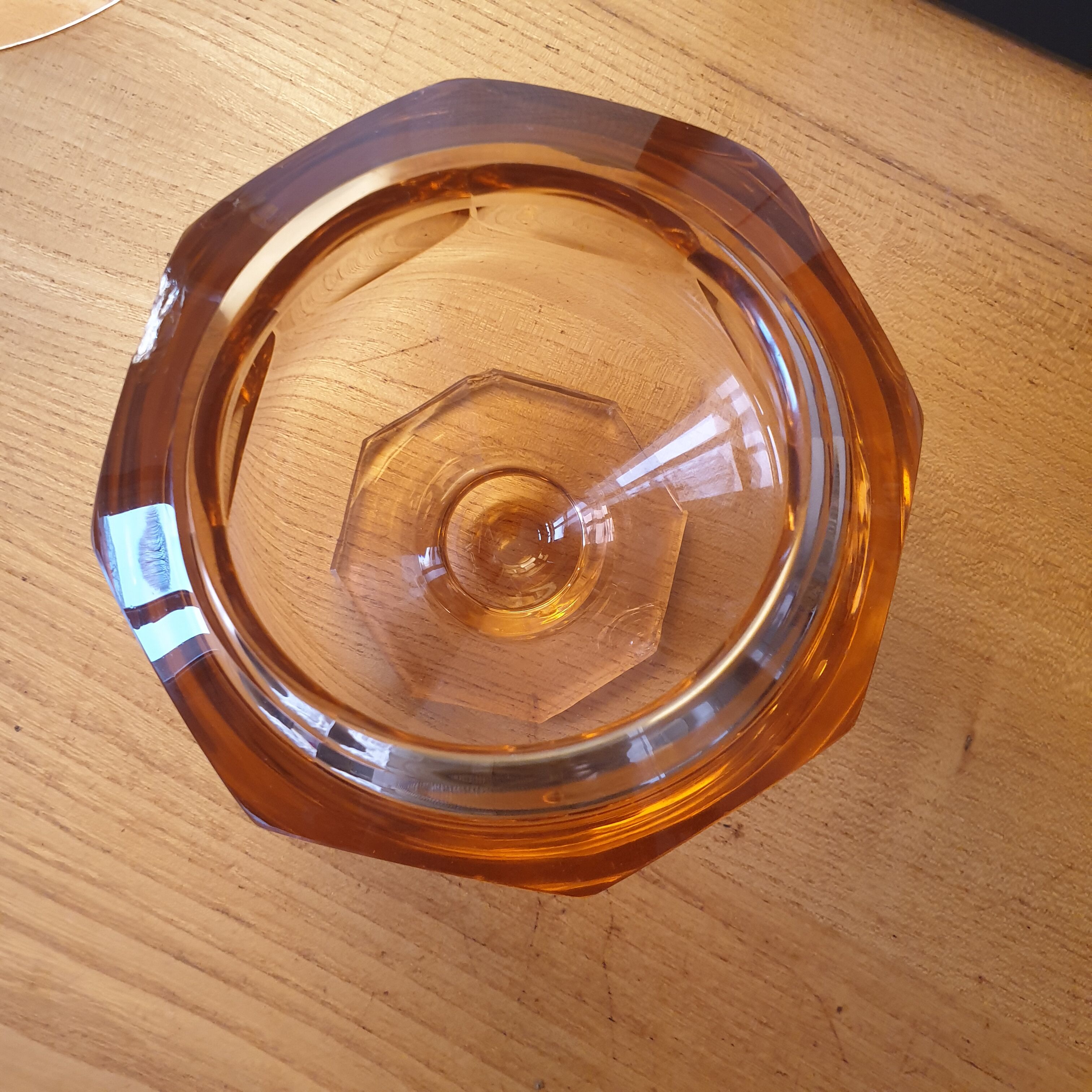 Coupe en verre Muller Fres Lunéville