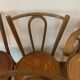 Lot de 4 chaises bistrot et deux fauteuils bistrot