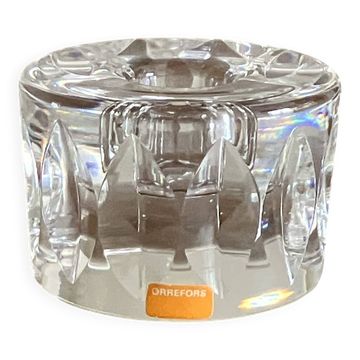Orrefors crystal candlestick Sweden