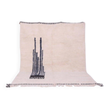 Handmade pure wool rug, size 2/3 m.