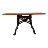 Table or console industrial machine foot 1900s