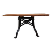 Table or console industrial machine foot 1900s