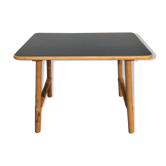 Side table rattan & bamboo