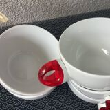 Tasses Guzzini à déjeuner en porcelaine
