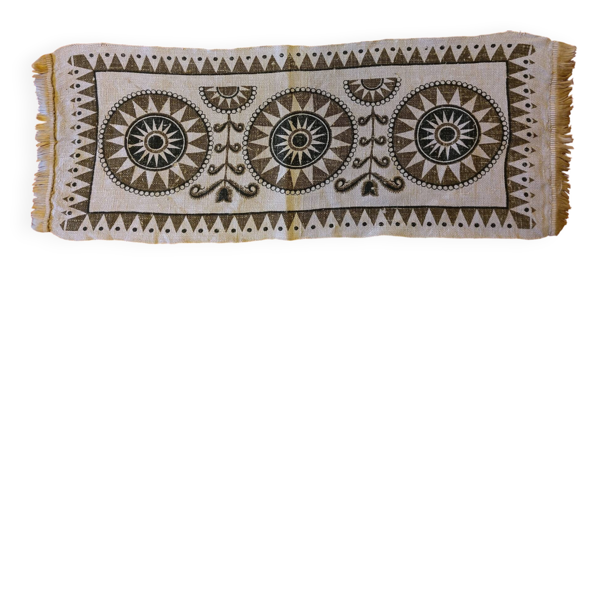 Chemin de table, années 60-70