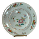 China, porcelain plate East India Company floral decoration 18th century