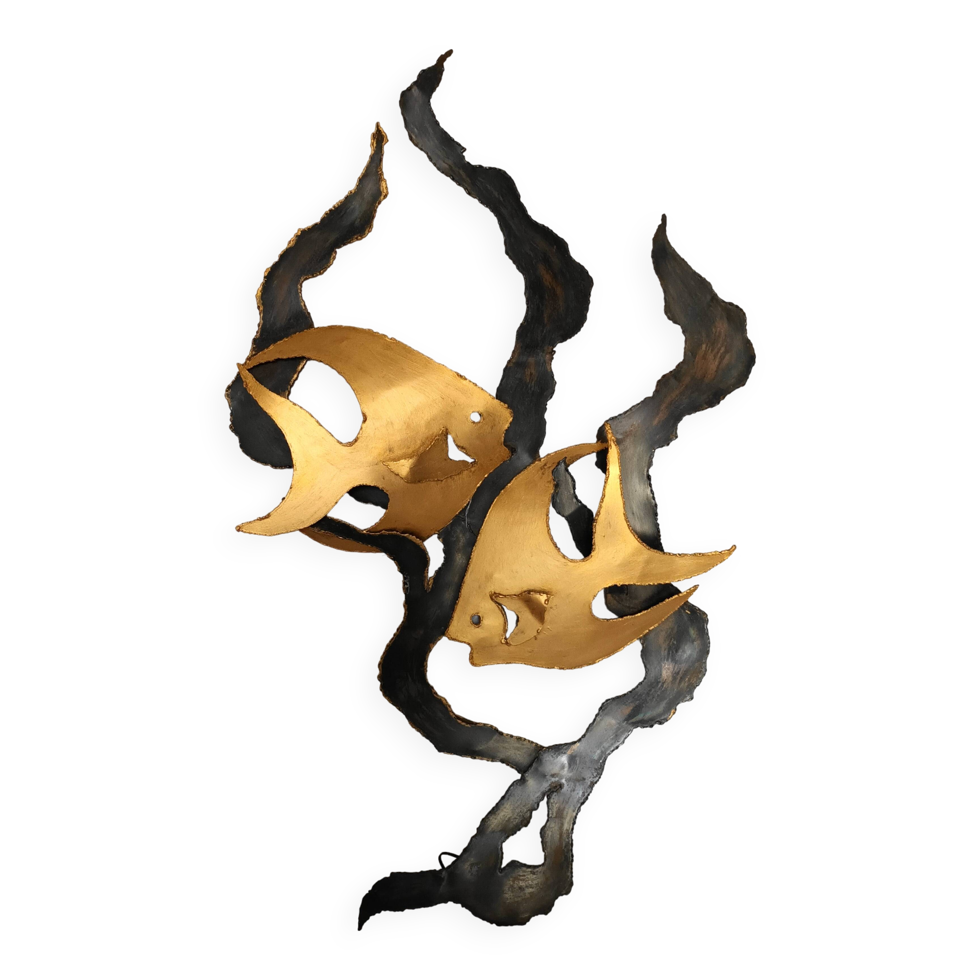 Decorative and luminous wall light from the 60s