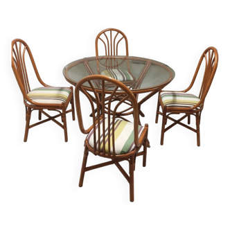 Rattan garden furniture