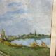 Painting, landscape, gouache by Jeanne Philippar-Quinet
