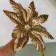 Vintage golden wall light