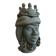 Large crowned ceramic head by Stefania Boemi – Sicily, 44 cm