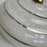 VINTAGE CLICHY GLASS WALL LIGHT