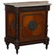 Louis Buffet in Walnut 19th Century with Drawers, Marble and Bronze Ornaments