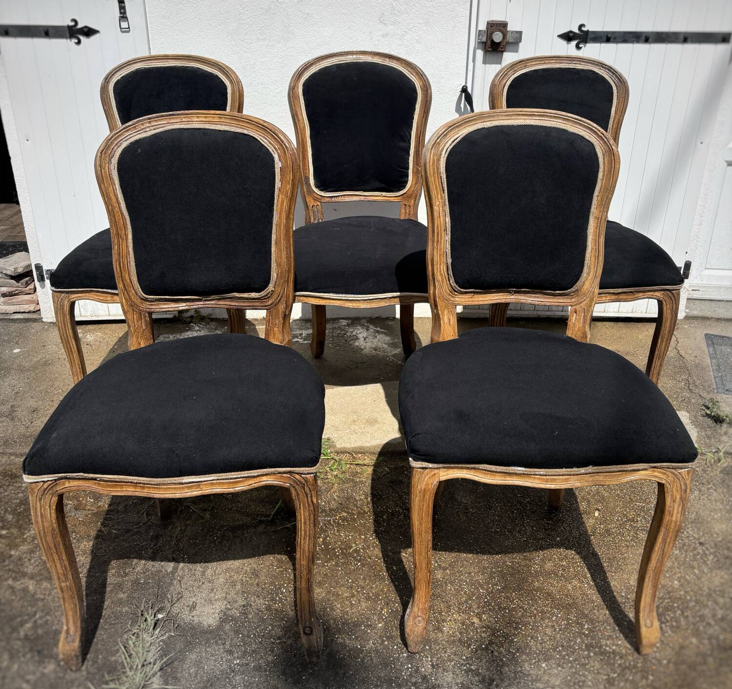 Chaises médaillons