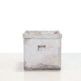 Square Willy Guhl planters for Eternit