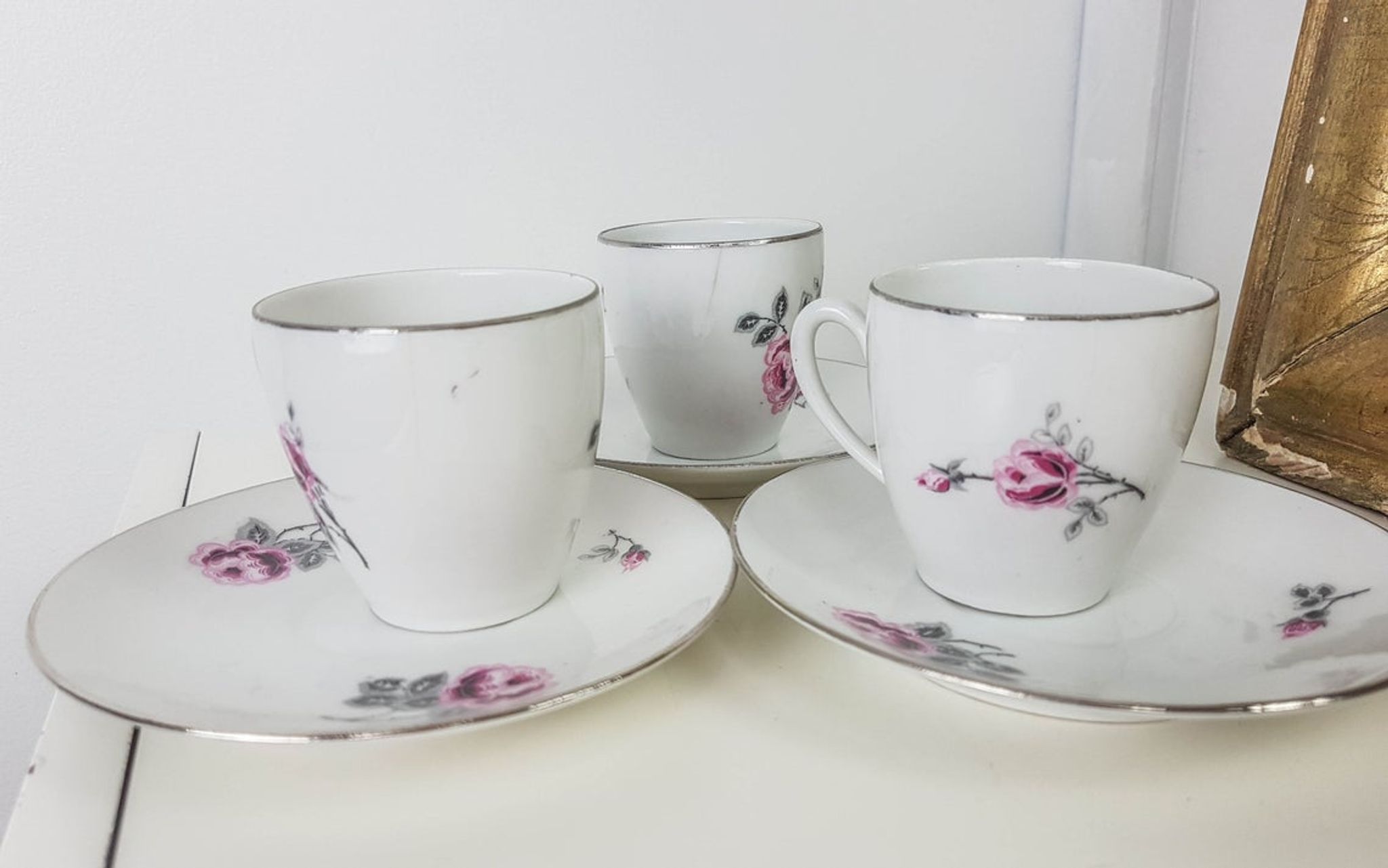 French porcelain tea service