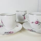 Service à thé en porcelaine Française