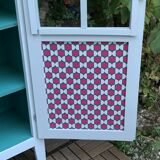 Vintage 1960s Parisian glass cabinet
