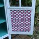 Armoire parisienne vitrée vintage 1960
